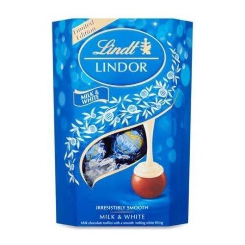 DUNIYA | Lindt Lindor Cornet Milk & White 200g Thumbnail