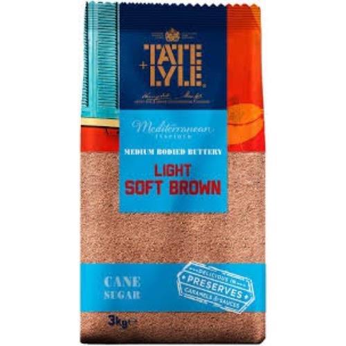 Tate & Lyle Light Soft Brown Sugar 3kg