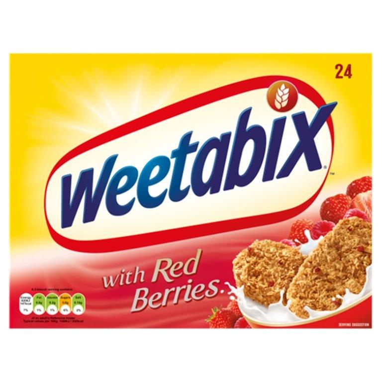 Weetabix Red Berries Cereal 24s 430g