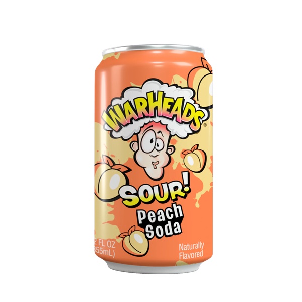 DUNIYA | Warheads Sour Peach Soda 330ml Thumbnail