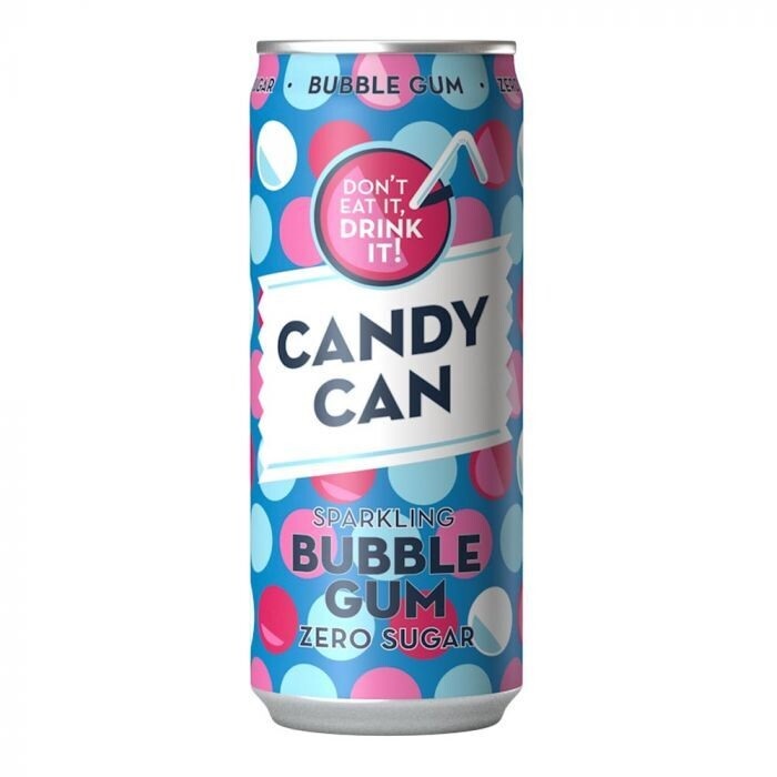 DUNIYA | Candy Can Sparkling Bubble Gum Zero Sugar 330ml Thumbnail