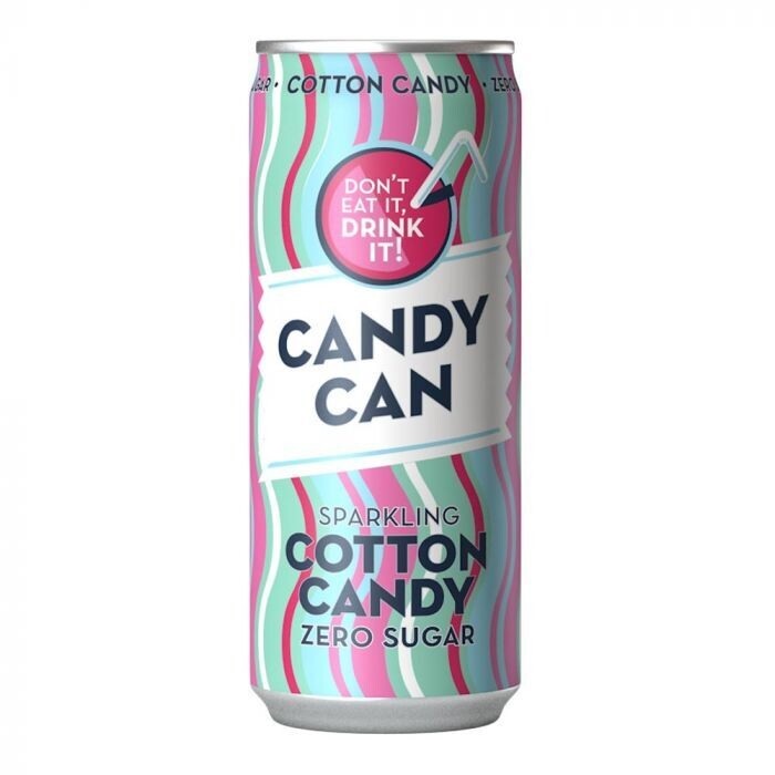 Candy Can Sparkling Cotton Candy Zero Sugar 330ml