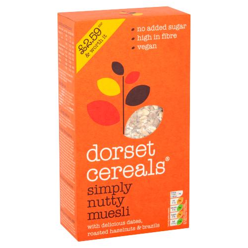 Dorset Simply Muesli Nutty 410g PM £2.59