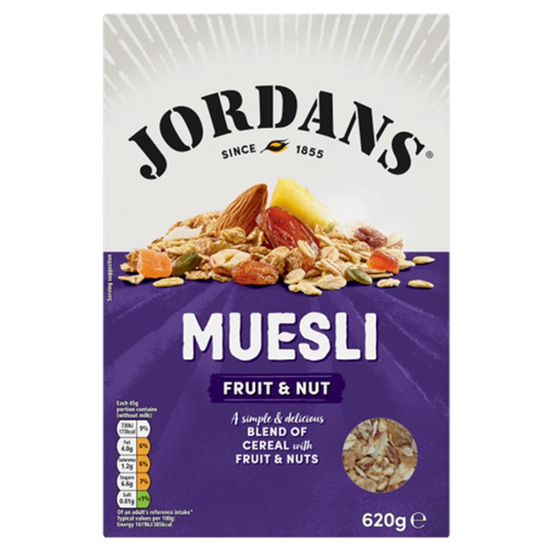 DUNIYA | Jordans Fruit & Nut Muesli 620g Thumbnail