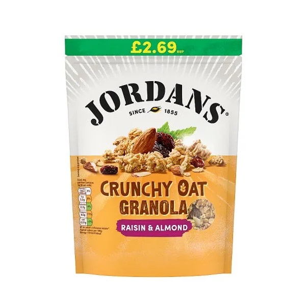 DUNIYA | Jordans Crunchy Oat Granola Raisin & Almond 450g PM £2.69 Thumbnail