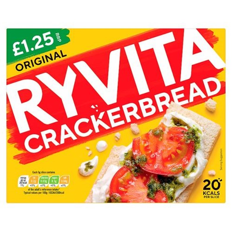 Ryvita Crackerbread Original 125g PMP £1.25