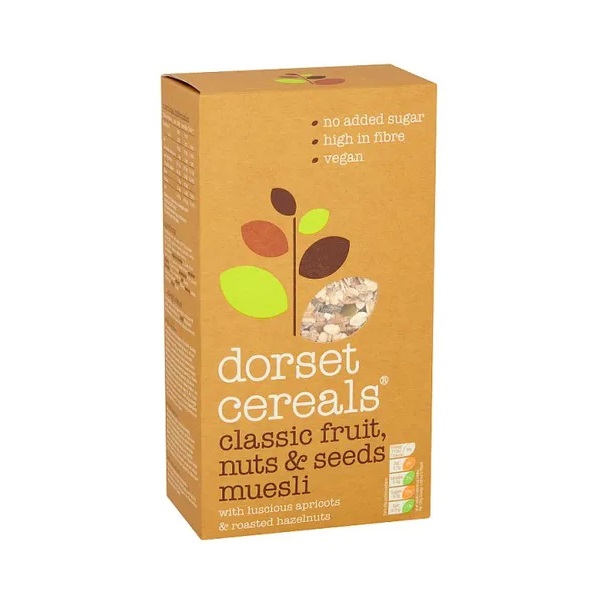 Dorset Classic Fruit, Roast Nut & Seeds Muesli 600g