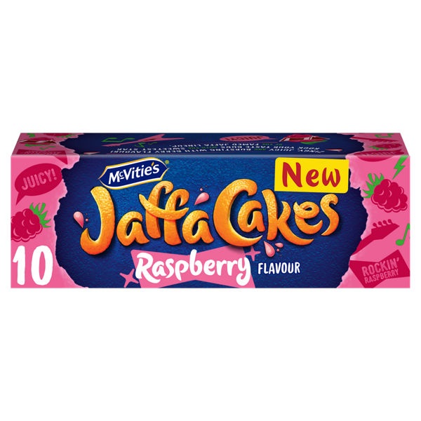 McVities Jaffa Cakes Raspberry 110g NEW