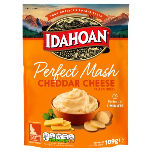 Idahoan Cheddar Cheese Perfect Mash 109g