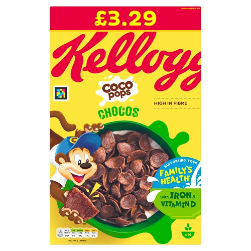 DUNIYA | Kelloggs Coco Pops Chocos PM £3.49 430g Thumbnail