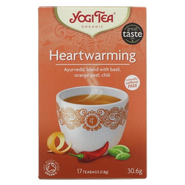 Yogi Tea Organic Heartwarming 17s