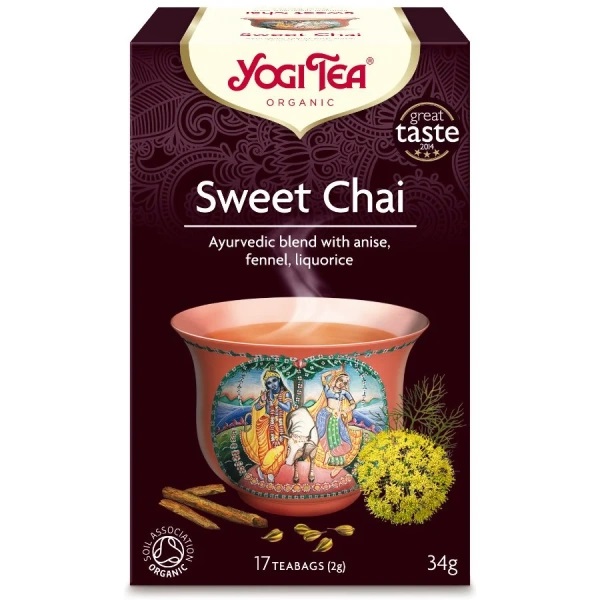 Yogi Tea Organic Sweet Chai 17s