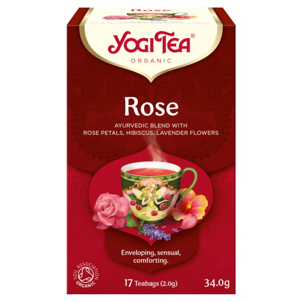 Yogi Tea Organic Rose 17s