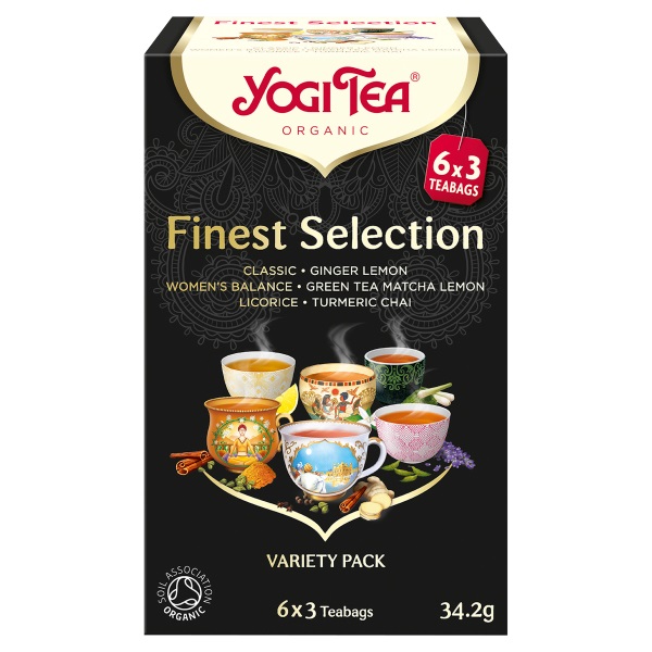 Yogi Tea Organic Finest Selection 18s