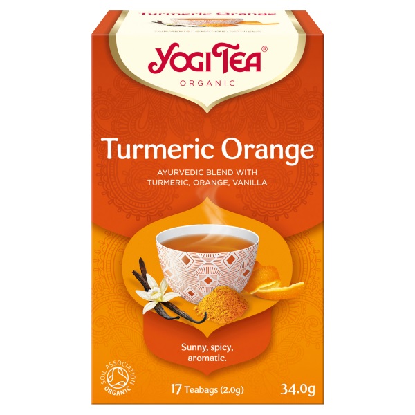 Yogi Tea Organic Turmeric Orange 17s