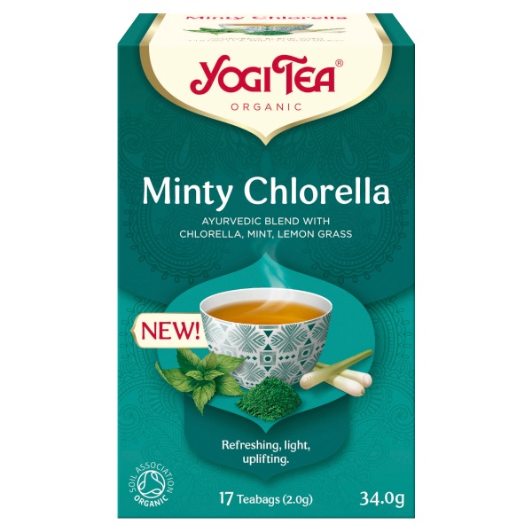 Yogi Tea Organic Minty Chlorella 17s 