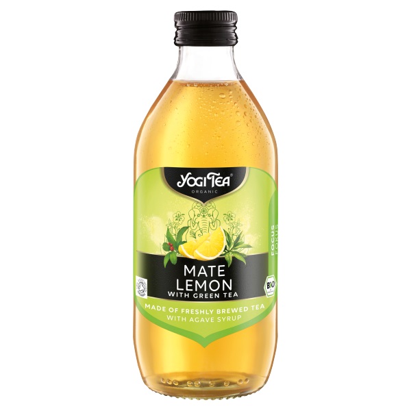 Yogi Tea Organic Mate Lemon & Green Tea 330ml 