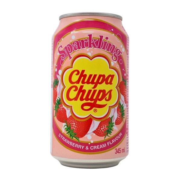 DUNIYA | Chupa Chups Strawberry & Cream 345ml Thumbnail