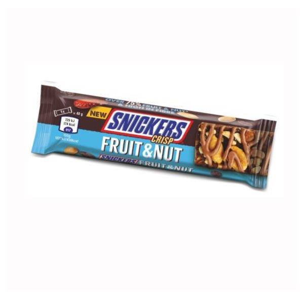 Snickers Crisp Triple Treat Fruit & Nut 40g