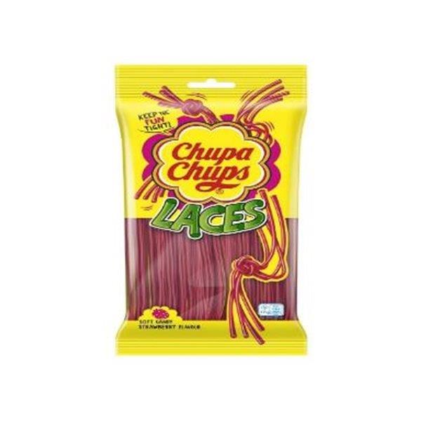 Chupa Chups Strawberry Laces 90g (B)