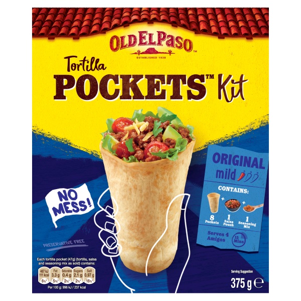 DUNIYA | Old El Paso Tortilla Pocket Kit 375ml Thumbnail