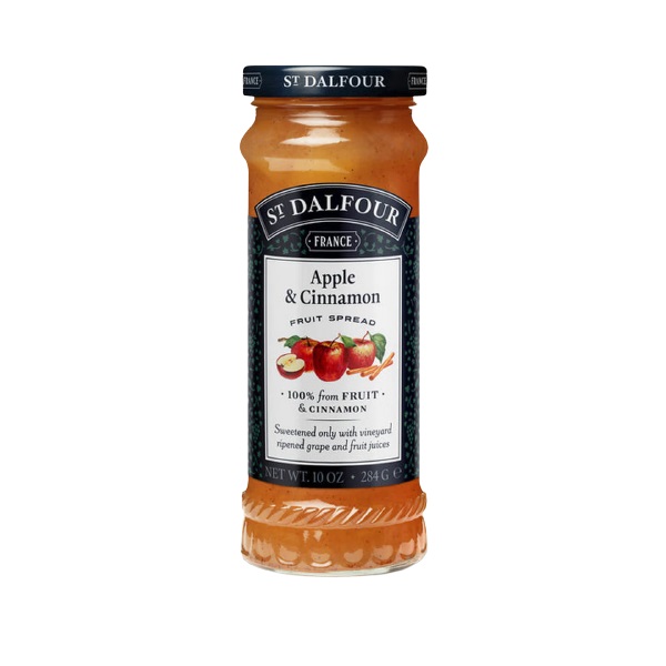 St Dalfour Apple & Cinnamon Fruit Spread 284g