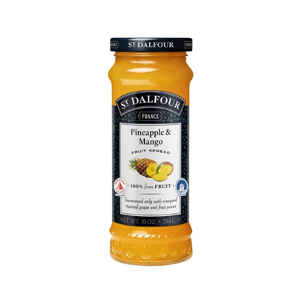 DUNIYA | St Dalfour Mango & Passionfruit Fruit Spread 284g Thumbnail