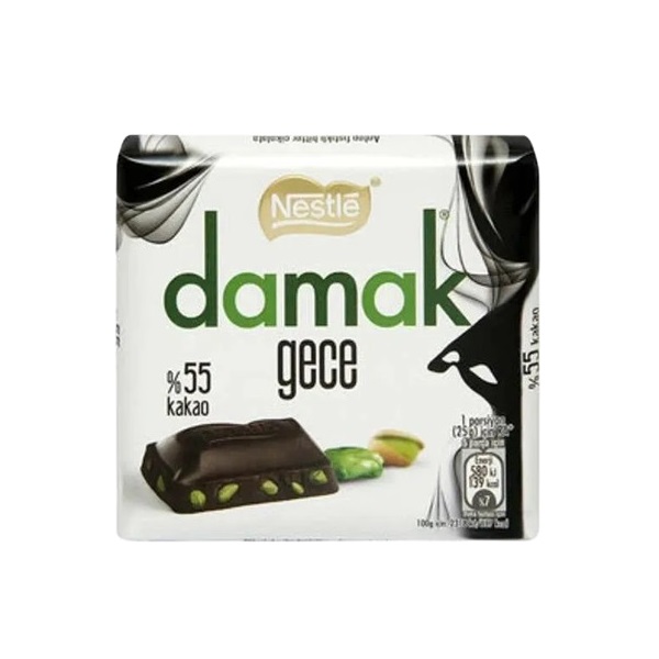 Nestle Damak Dark Chocolate & Pistacio 60g