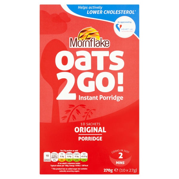 DUNIYA | Mornflake Oats 2Go Original 10s 270g Thumbnail