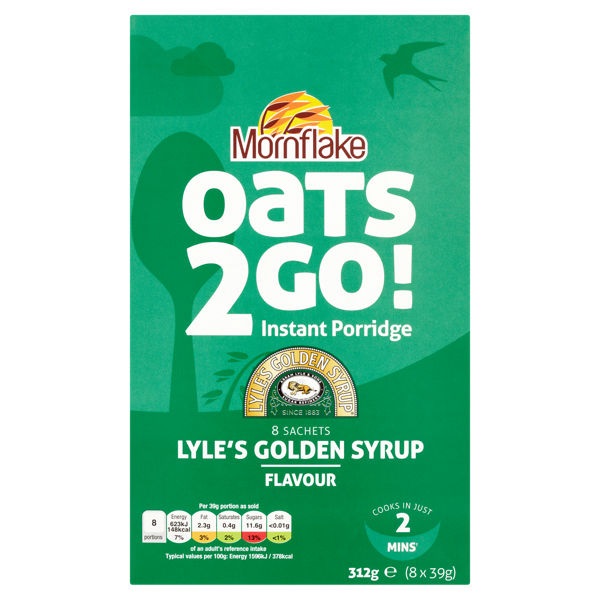 DUNIYA | Mornflake Oats 2Go Lyles Golden Syrup 8s 288g Thumbnail