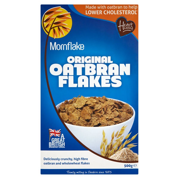 Mornflake Oatbran Flakes Original 500g