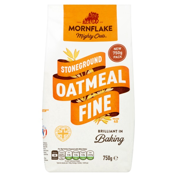 Mornflake Fine Oatmeal Bag 750g