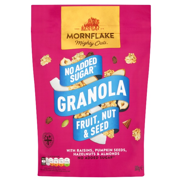 Mornflake NAS Granola Fruit Nut & Seed 500g