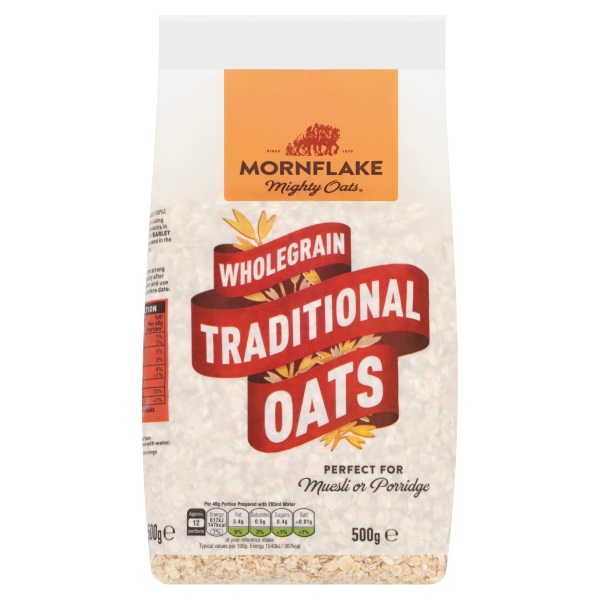 Mornflake Traditional Porridge Oats 500g