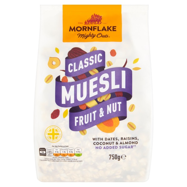 DUNIYA | Mornflake Classic Fruit & Nut Muesli 750g Thumbnail