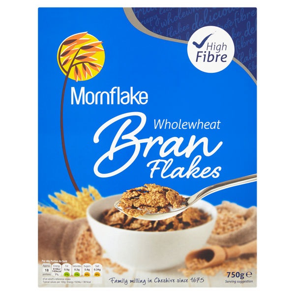 Mornflake Classic Bran Flakes 750g