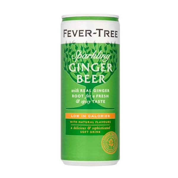 Fever Tree Ginger Beer Can 250ml (HS)