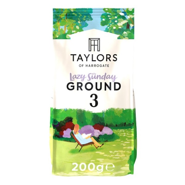 Taylors Lazy Sunday Ground Coffee 200g (HS)