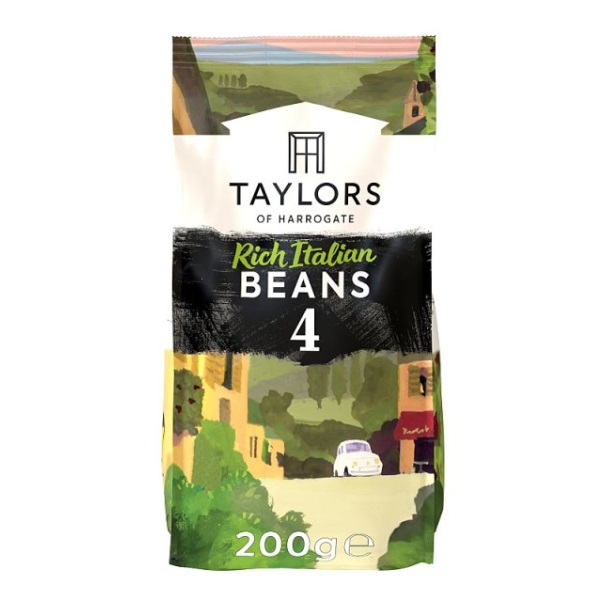 Taylors Rich Italian Coffee Beans 200g (HS)