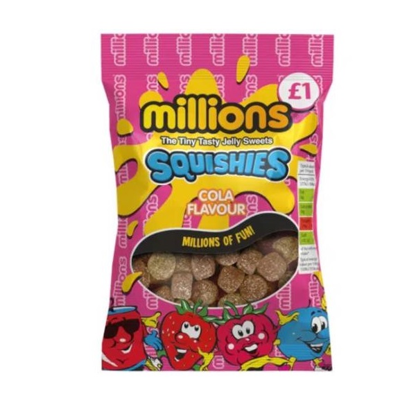 Millions Squishies Cola PM £1 120g