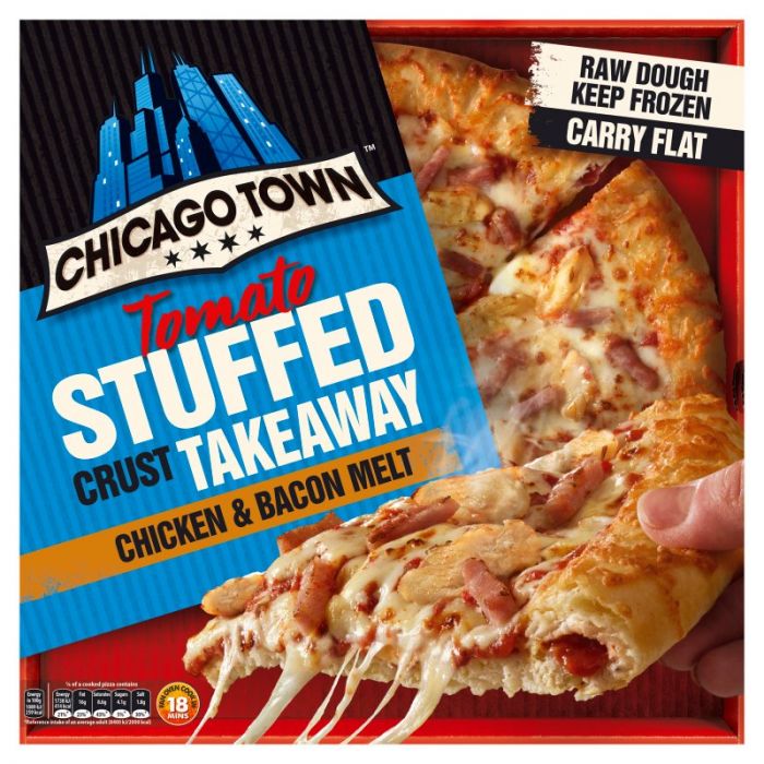 Chicago Town Pizza 2 Go SFC Chicken & Bacon 655g