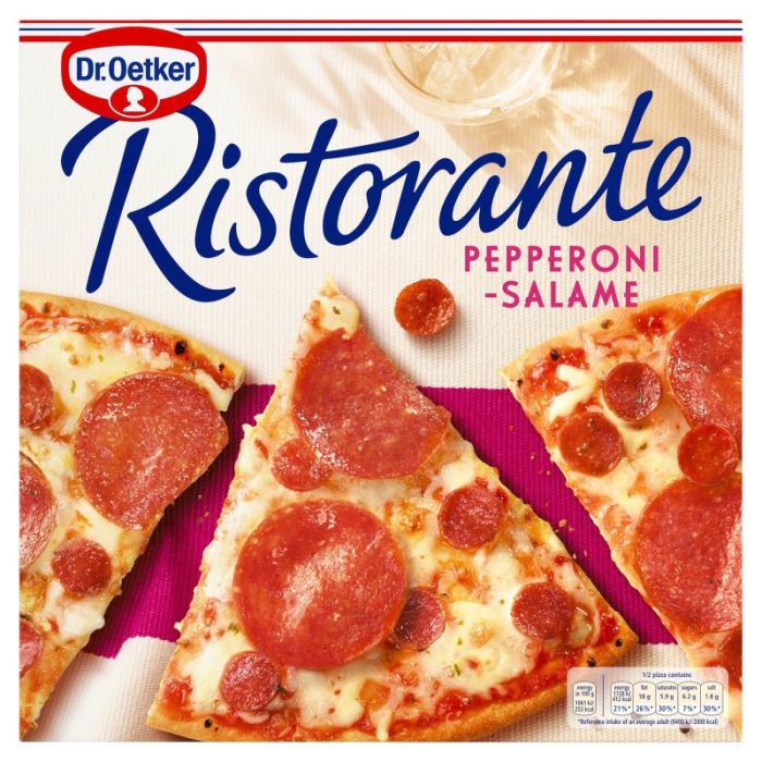 Dr. Oetker Ristorante Pepperoni Salame 320g