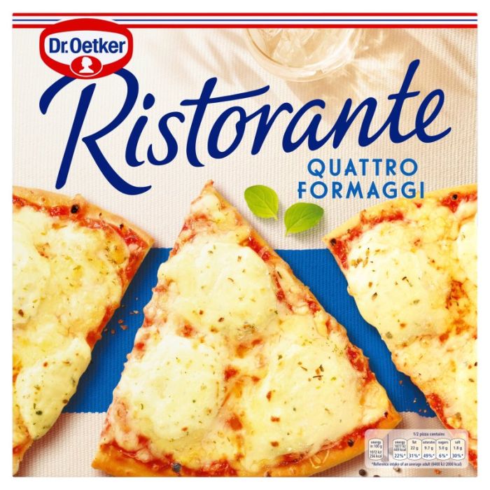 Dr. Oetker Ristorante Quattro Formaggi 340g