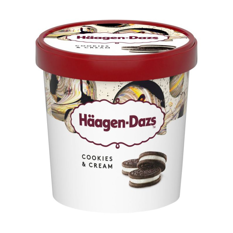 Haagen Dazs Cookies & Cream 460ml