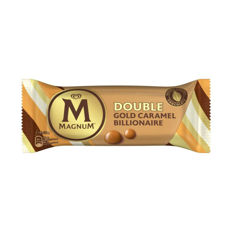 Magnum Double Gold Caramel Billionaire 85ml