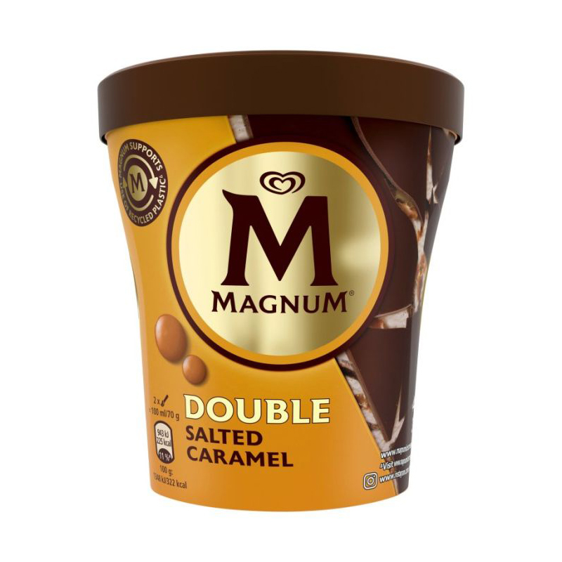 Magnum Double Salted Caramel Tub 440ml