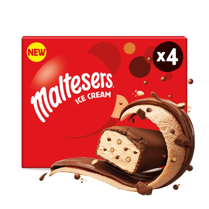 Maltesers Ice Cream Bar 4pk 