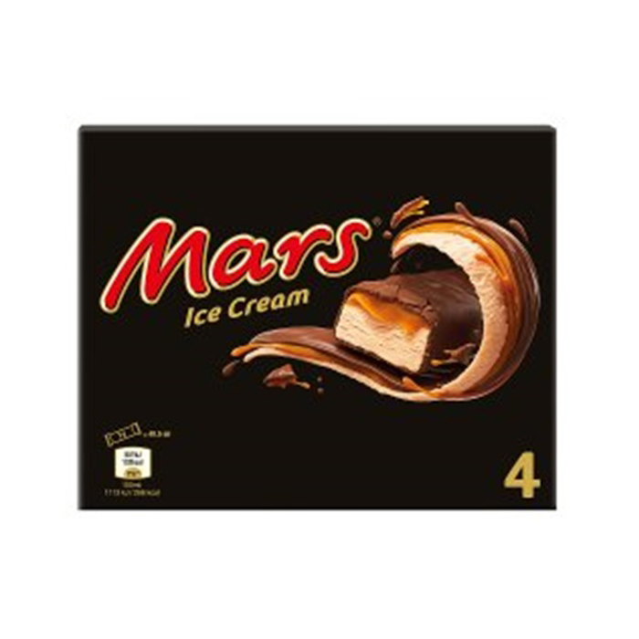 Mars Ice Cream Bars 4pk