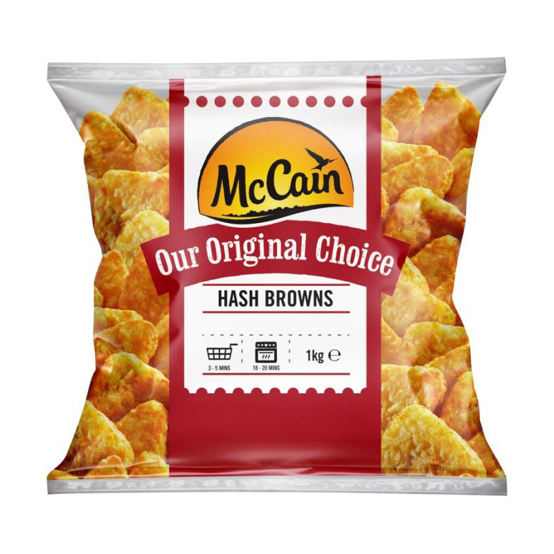 McCain Classic Hash Browns 1kg