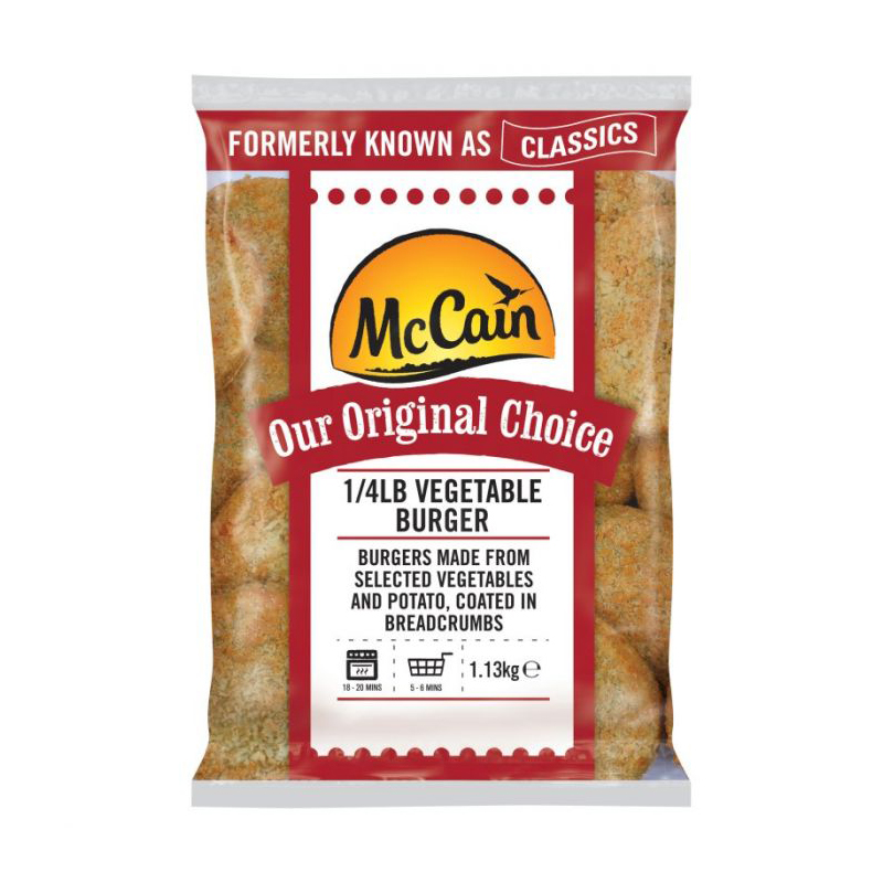 McCain Vegetable Burgers 113g